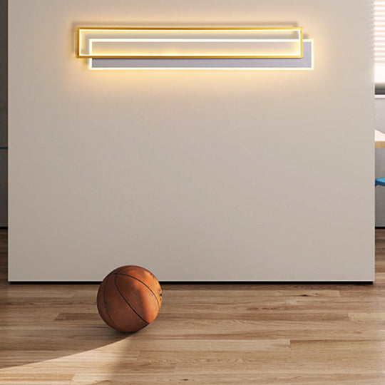 Minimalist Creative LED Wall Light with 3-Step Dimming