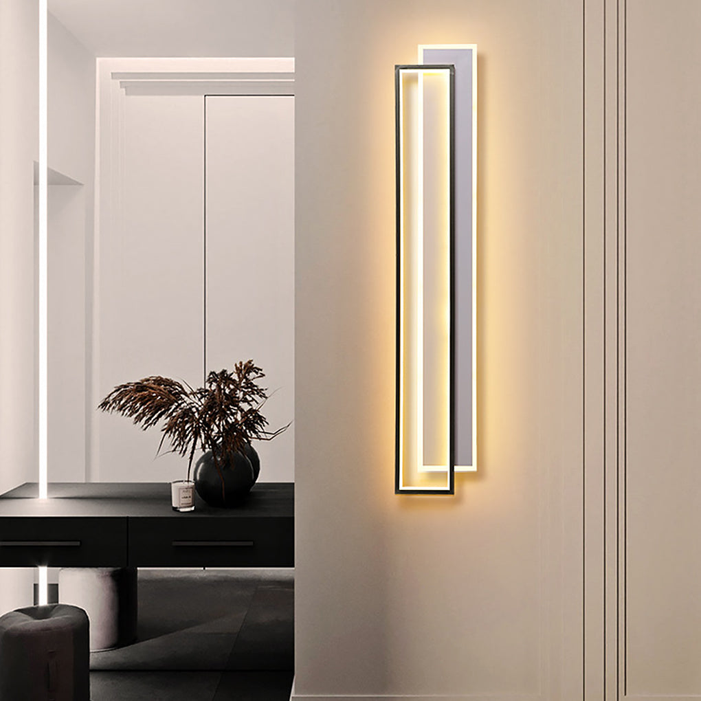 Minimalist Creative LED Wall Light with 3-Step Dimming