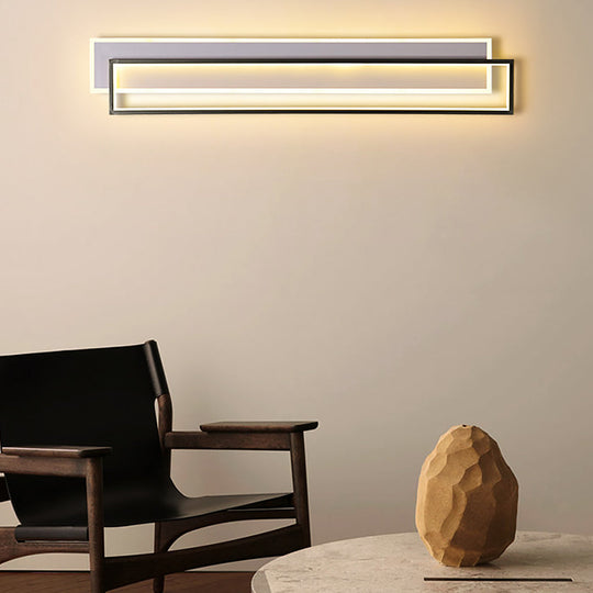 Minimalist Creative LED Wall Light with 3-Step Dimming