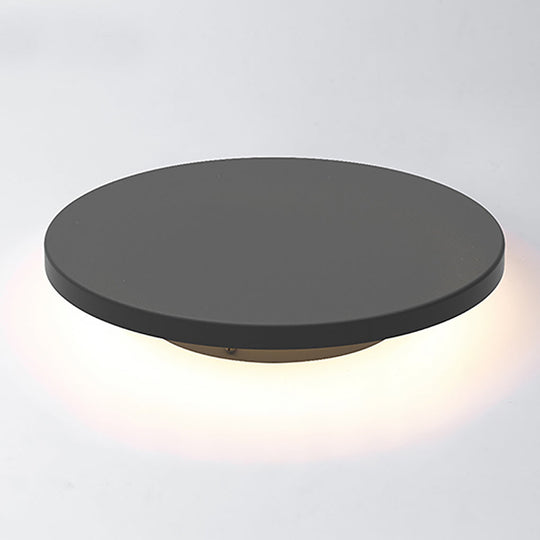 Halo Bottom Emitting LED Ground Solar Lights Durable & Elegant for Outdoors