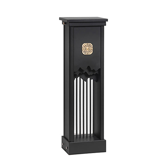 Elegant Outdoor LED Waterproof Light with Artistic Cut Design