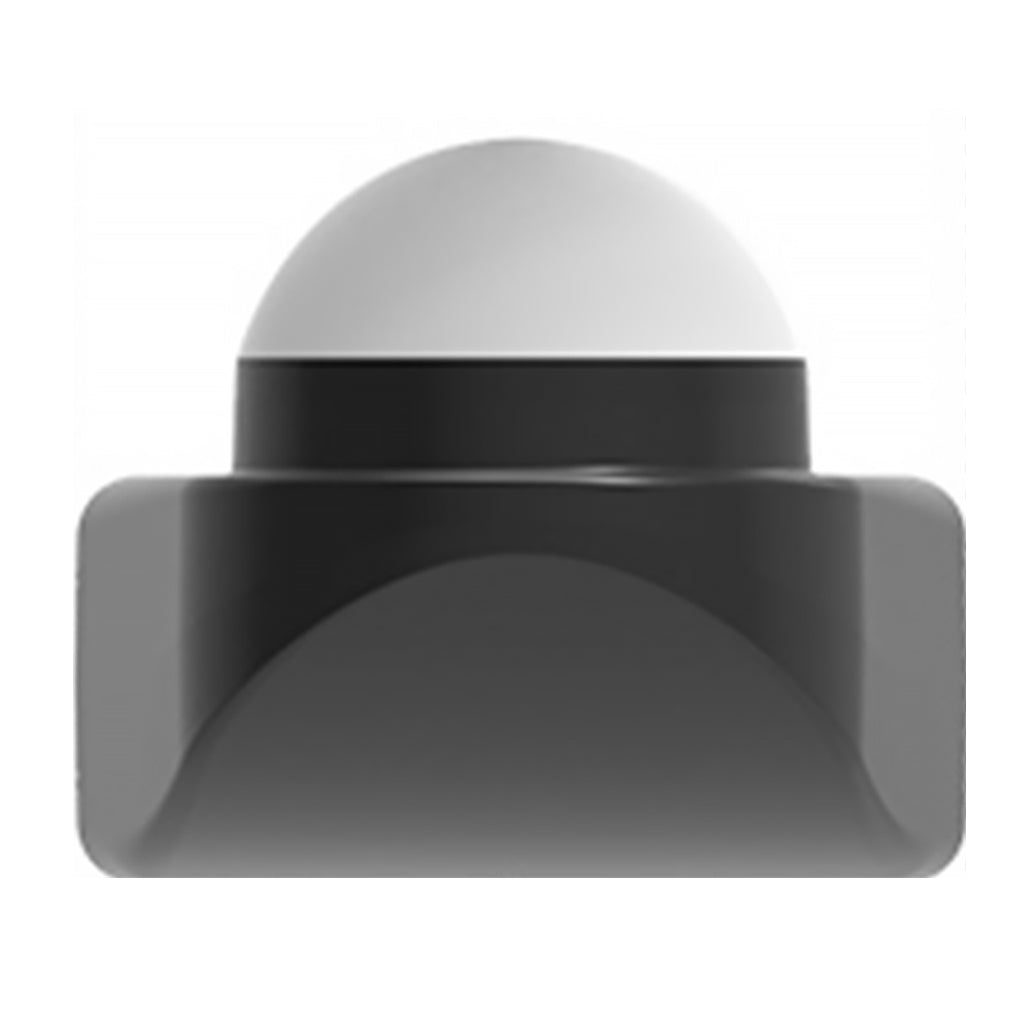 Round Waterproof LED Black Modern Up and Down Wall Light
