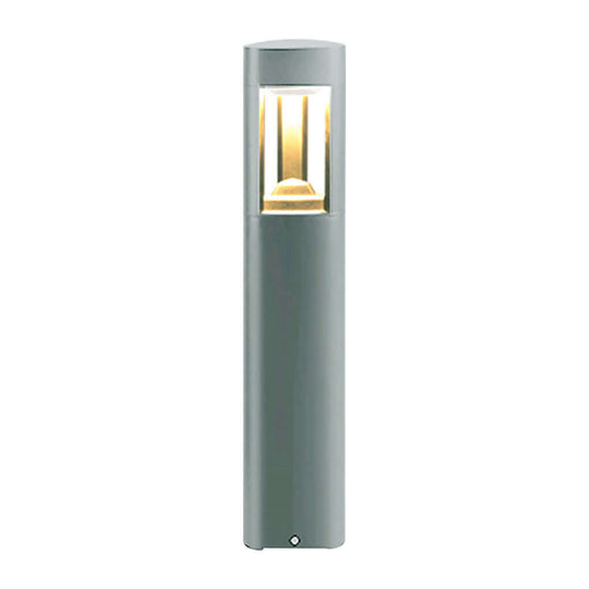 Triple Side Emitting Solar LED Garden Bollard Lights Heart Design & Weatherproof