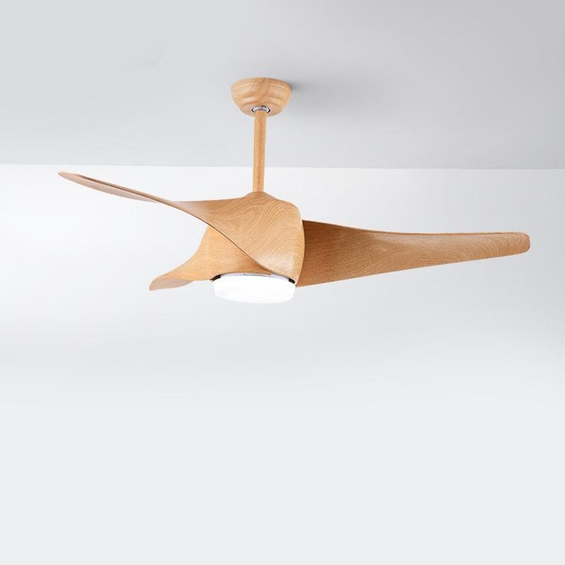 52" Downrod Ceiling Fan with LED Light and Remote