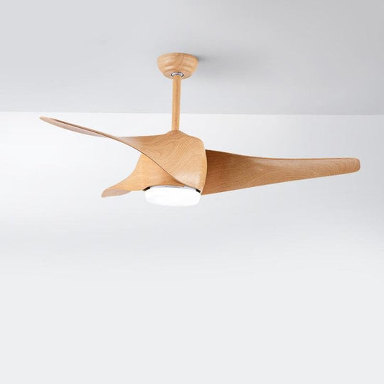 52" Downrod Ceiling Fan with LED Light and Remote