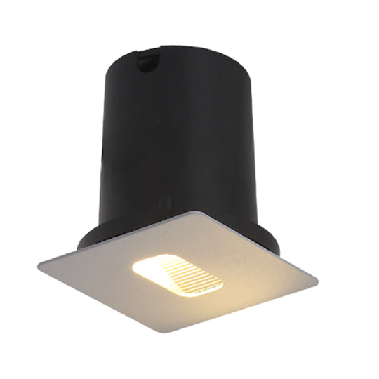 Round Square LED Modern Waterproof Outdoor Step Lights