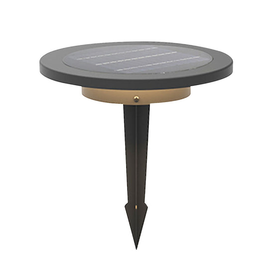 Halo Bottom Emitting LED Ground Solar Lights Durable & Elegant for Outdoors
