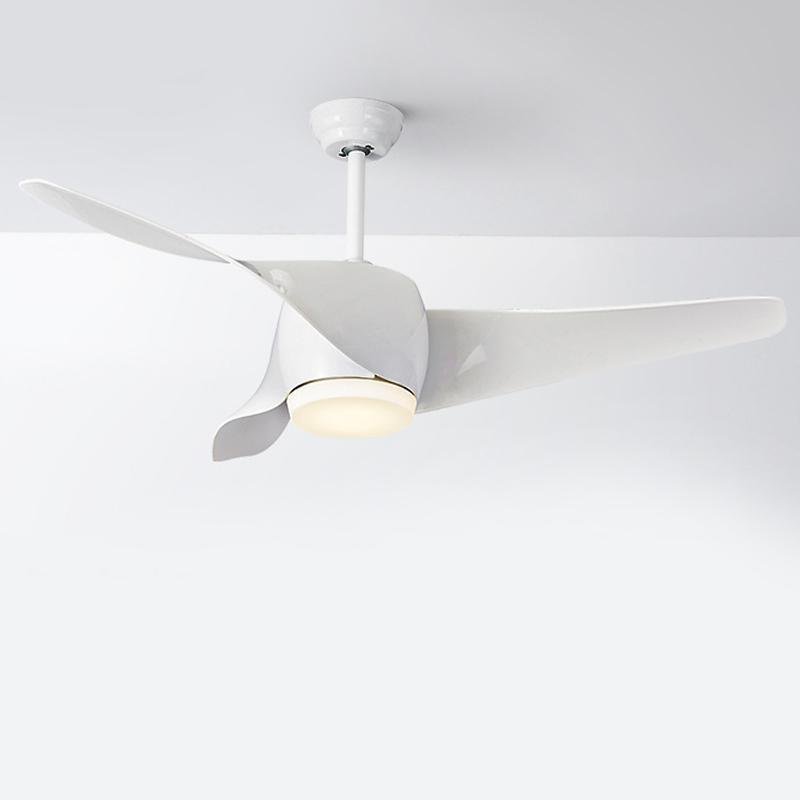 52" Downrod Ceiling Fan with LED Light and Remote