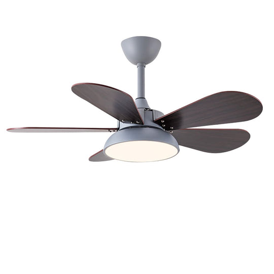 Nordic Cartoon Reversible Kids Ceiling Fan with LED Light