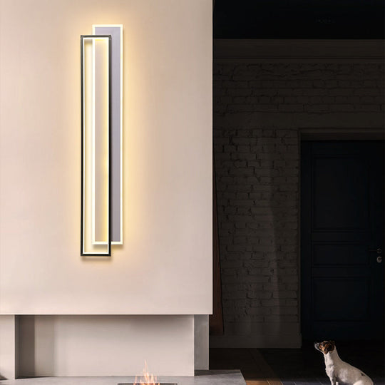 Minimalist Creative LED Wall Light with 3-Step Dimming