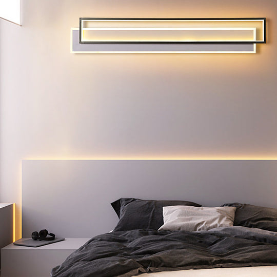 Minimalist Creative LED Wall Light with 3-Step Dimming