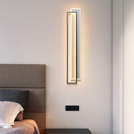 Minimalist Creative LED Wall Light with 3-Step Dimming