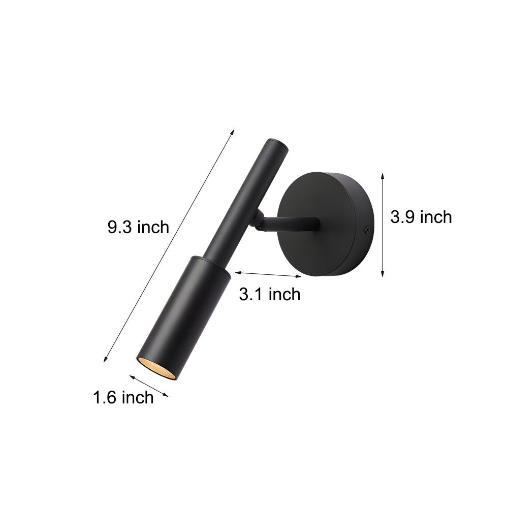 Tubino Adjustable COB Wall Light – 1-Light, 3-Step Dimming