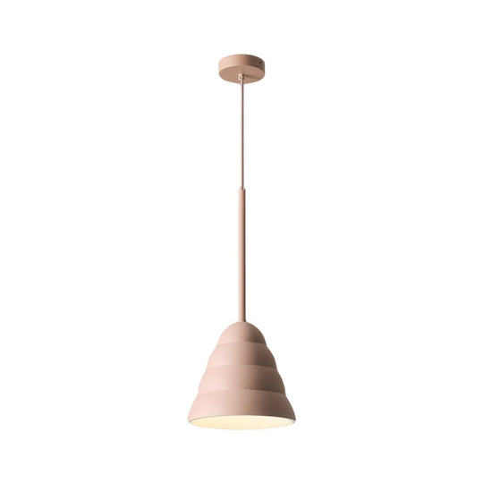 Pink Figura Arc Resin Pendant Lamp – 1 Light