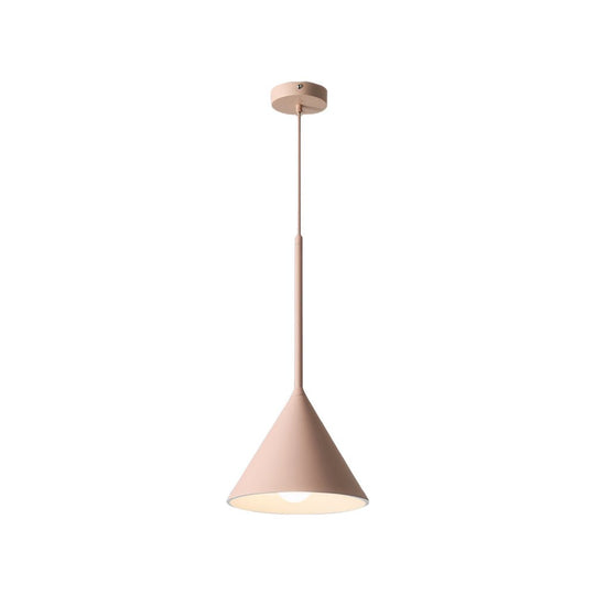 Pink Figura Arc Resin Pendant Lamp – 1 Light