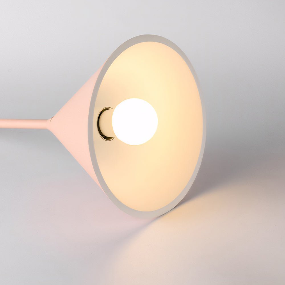Pink Figura Arc Resin Pendant Lamp – 1 Light
