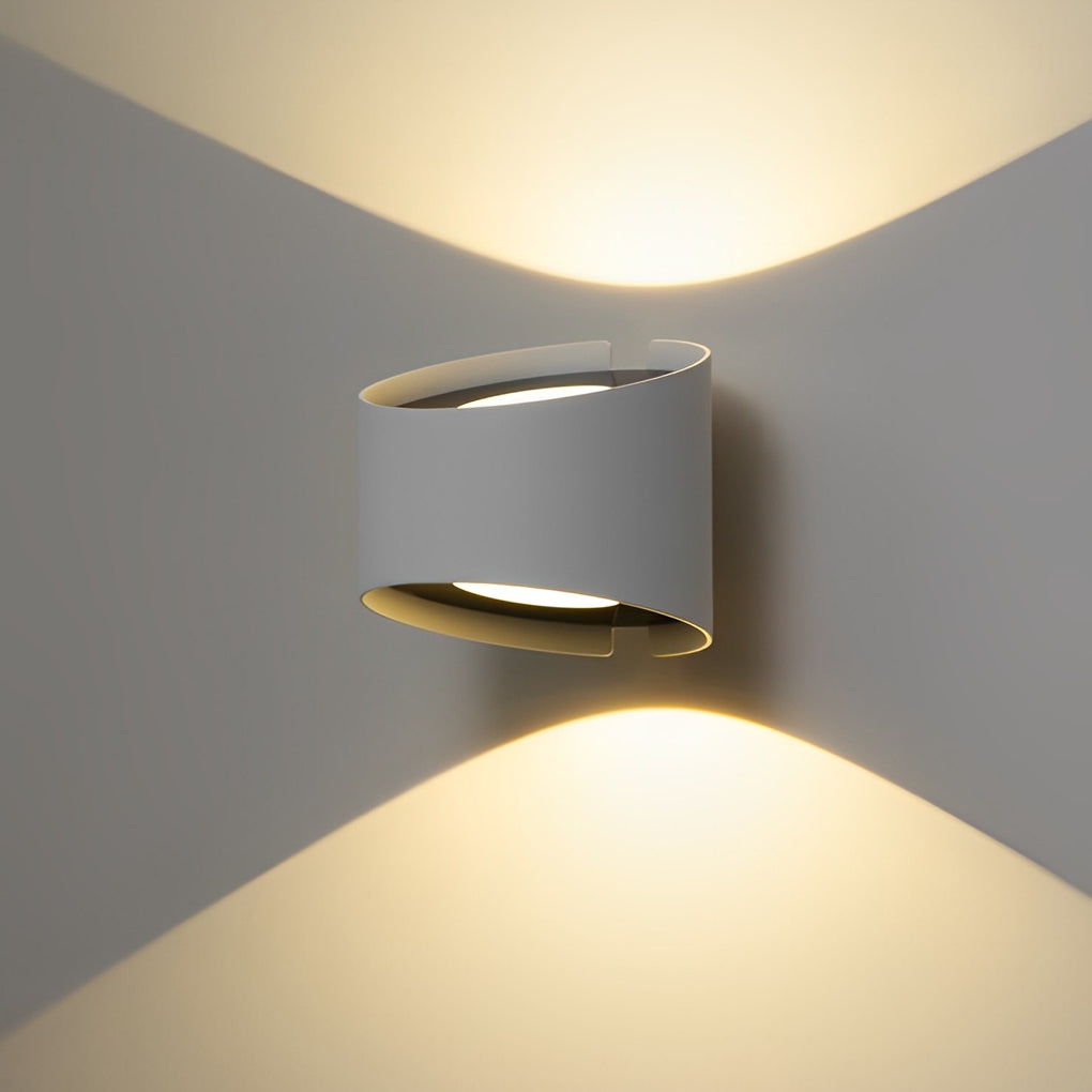 Round Creative Up and Down LED Decorative Wall Sconce