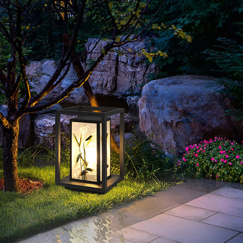 Artistic Solar LED Pathway Light with Pattern