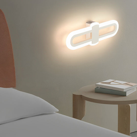 Rounded Rectangular Creative LED Modern Wall Lamp