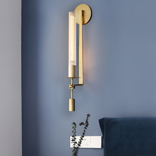 Creative Crystal Lampshade Postmodern Plug-in Wall Lamp