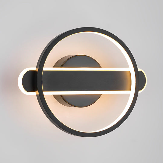 Circular Strip Modern Minimalist LED Wall Lamp