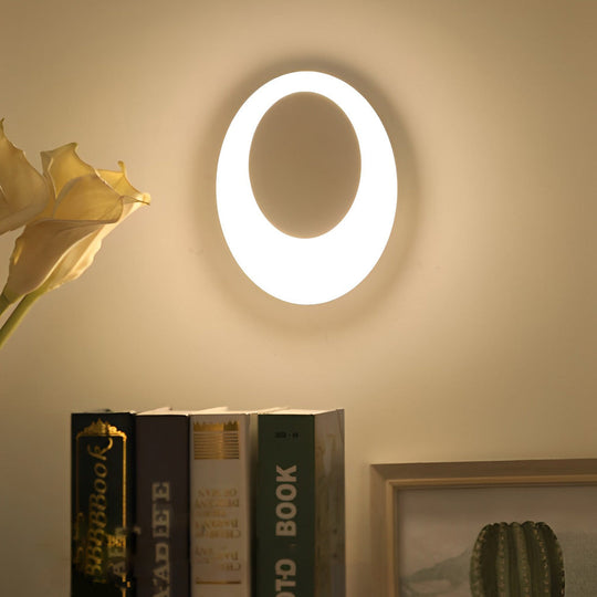 Oval Waterproof Modern LED Decorative Wall Lamp