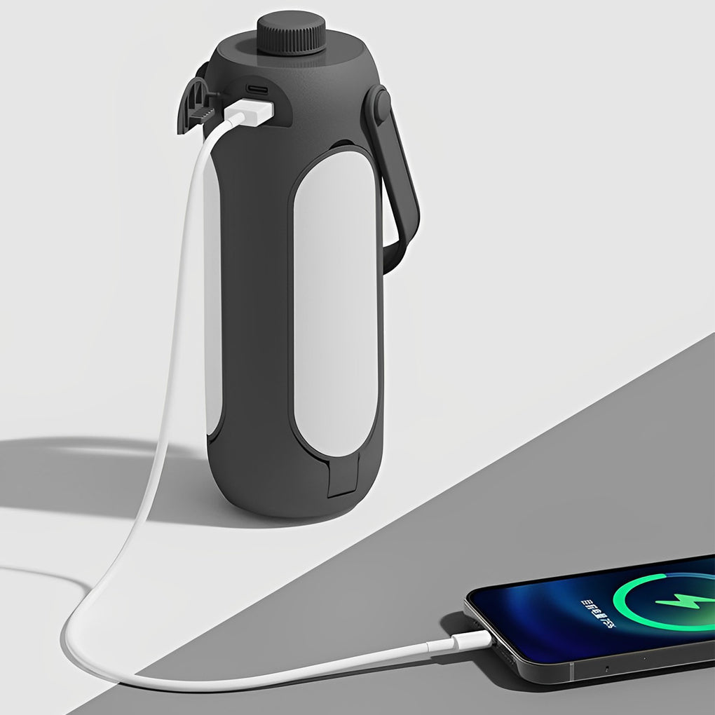 Adjustable Cover USB Rechargeable Dimmable LED Camping Lamp