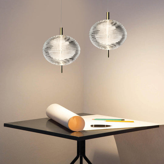 Personality Glass Shade LED Iron Creative Nordic Chandelier