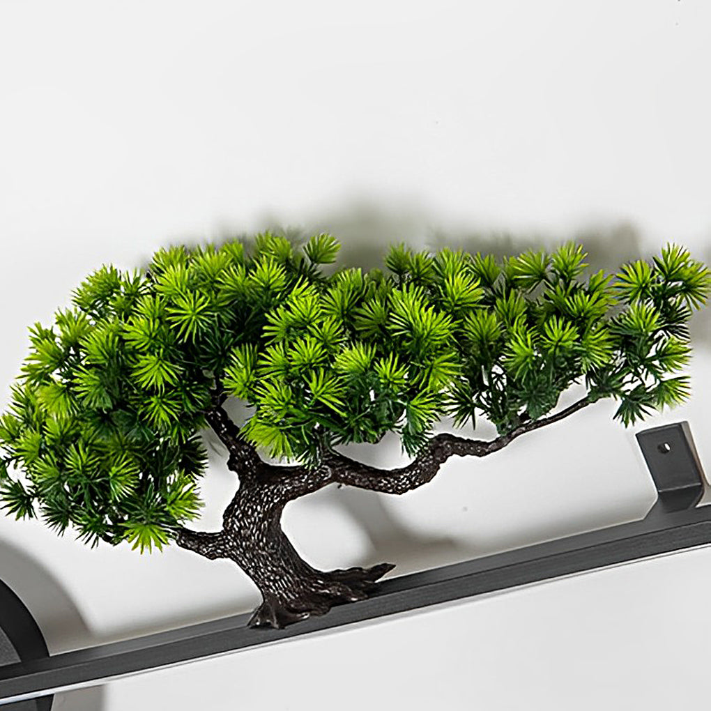 Moon Tree Scenery Waterproof LED Black Retro Outdoor Wall Lights