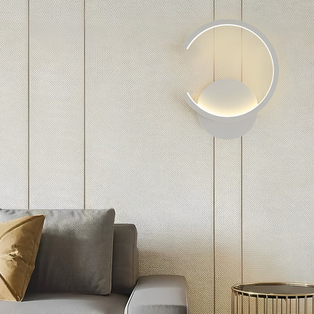 Round Stepless Dimming Nordic LED Wall Lamp
