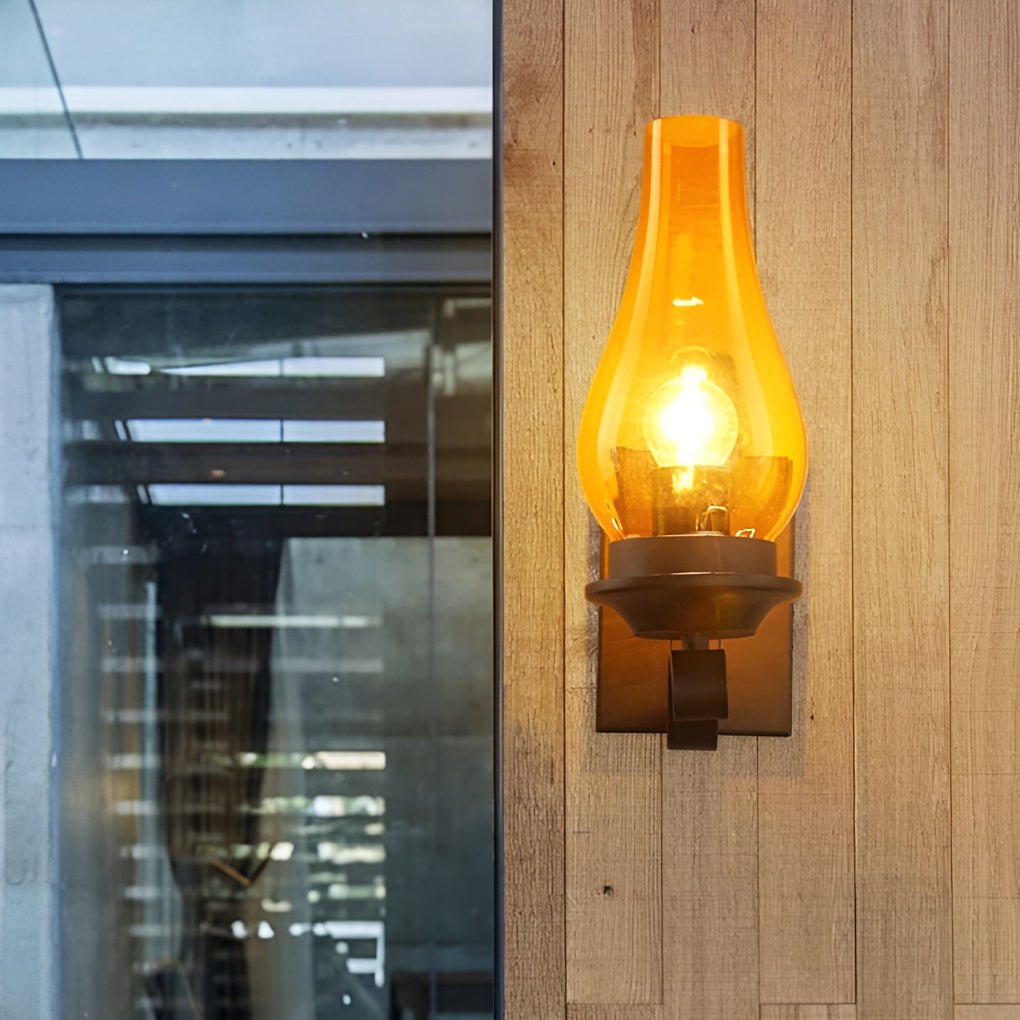 Retro Glass E27 Industrial Wall Lamp – Wall Sconce Lighting