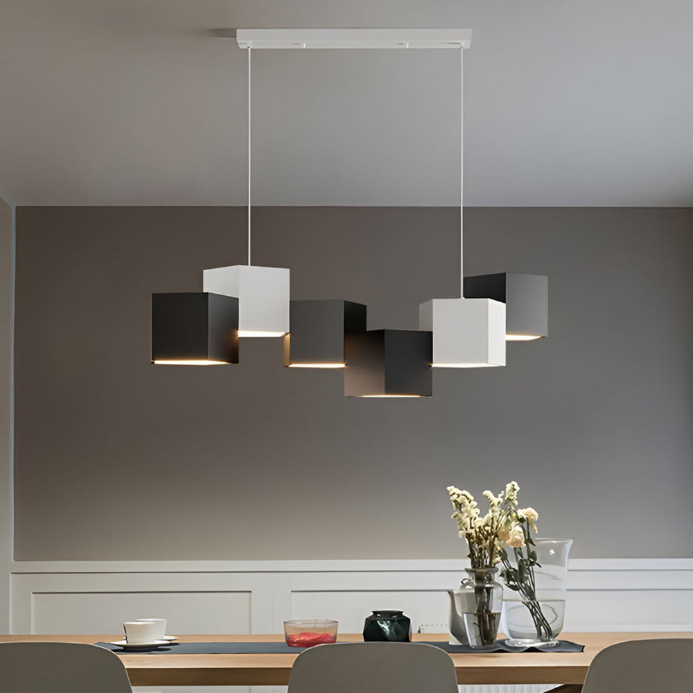 Creative Geometric LED Industrial Style Chandelier Pendant Light
