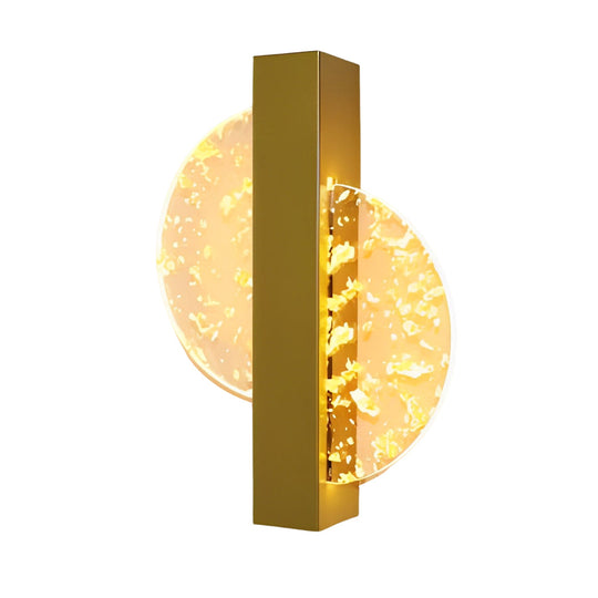 Round Square Semicircle LED Nordic Bedside Wall Lamp