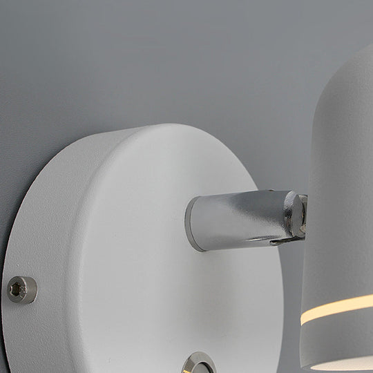 Adjustable Round Stepless Dimming LED Nordic Wall Lamp
