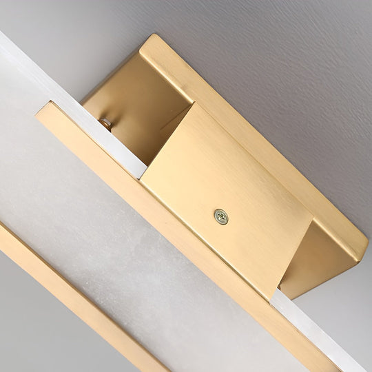 Electroplated Metal G4 LED Up and Down Wall Sconce