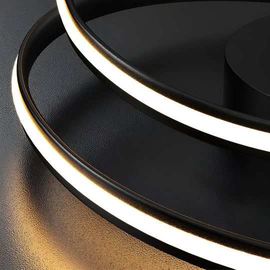 Circular Stepless Dimming LED Modern Ceiling Light Flush Mount