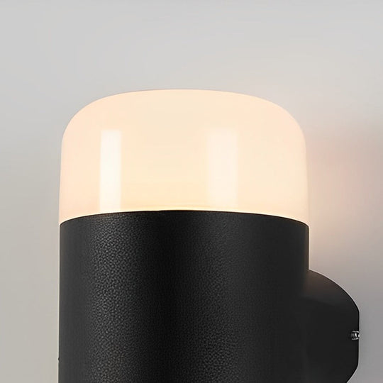 Round LED Outdoor Waterproof Up and Down Wall Lamp