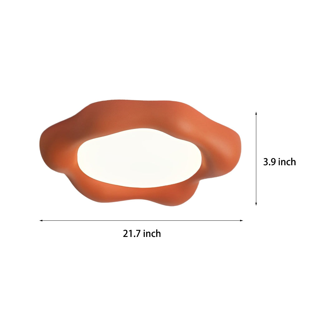 Clouds Handmade LED Three Step Dimming Japanese-Style Ceiling Light