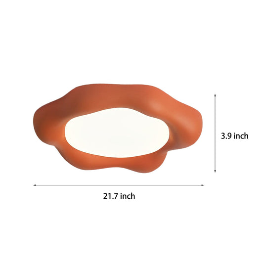 Clouds Handmade LED Three Step Dimming Japanese-Style Ceiling Light