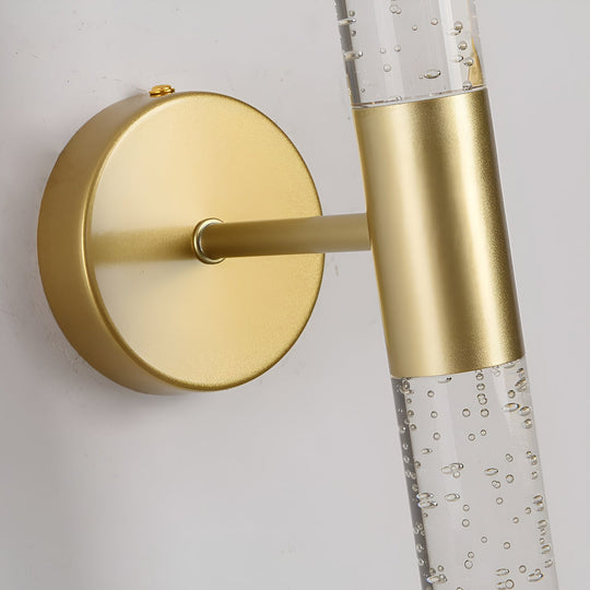 Nordic Cylinder LED Wall Lamp – Iron & Acrylic Wall Sconce