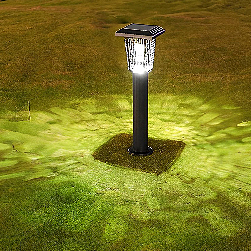 360° Multifunctional Solar Mosquito Killer Lamp with Waterproof Dual Lighting Modes