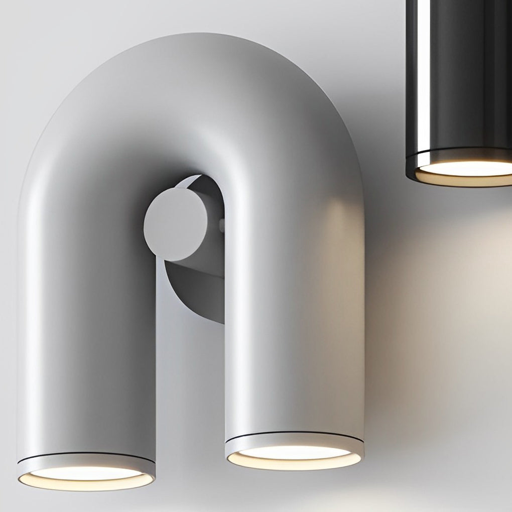 Rotatable U-Shaped Water Pipe LED Nordic Wall Lamp