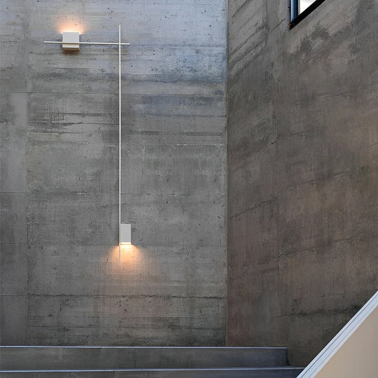 Square Strip Three Step Dimming Nordic LED Wall Lamp