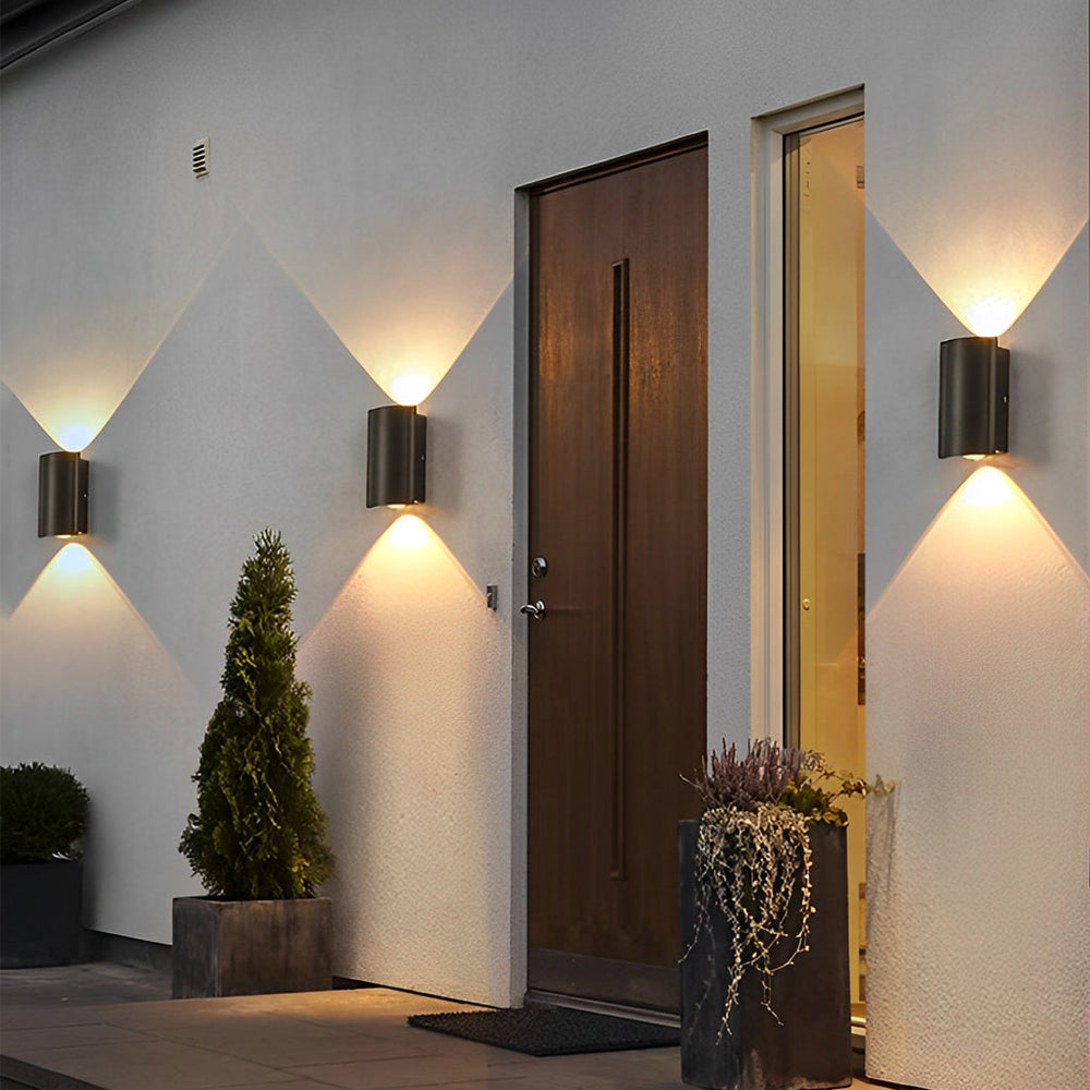 Creative Wave Up and Down LED Waterproof Modern Wall Washer Light