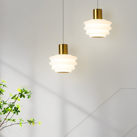 Creative Three Step Dimming Minimalist Modern Small Pendant Light