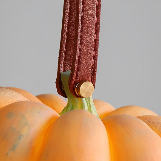 Portable Pumpkin-Shaped Resin LED Outdoor Lawn Light