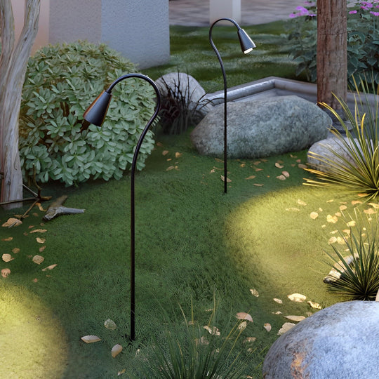 Arched Gooseneck Waterproof LED Pathway Light