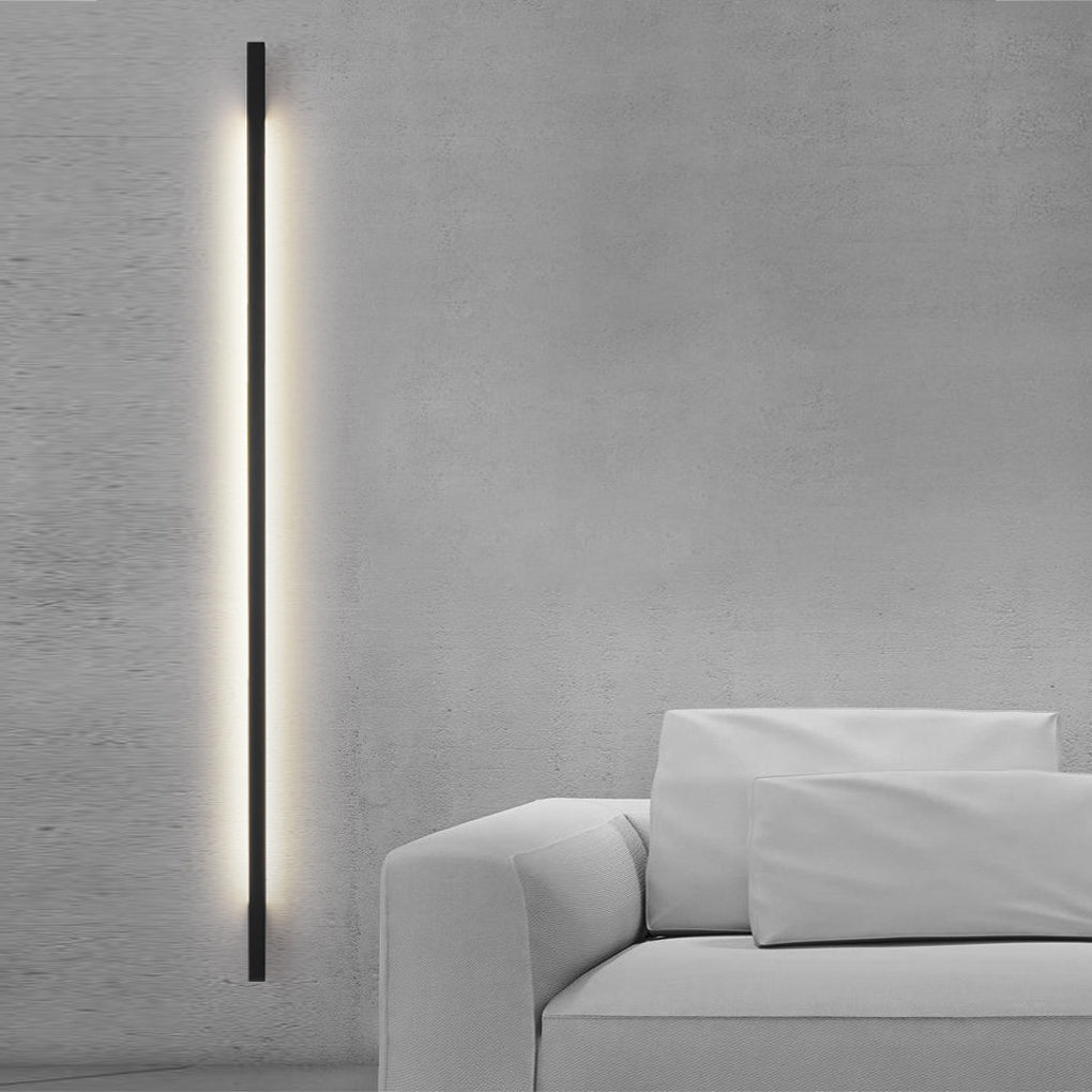 Minimalist Strip LED Wall Lamp with 3-Step Dimming