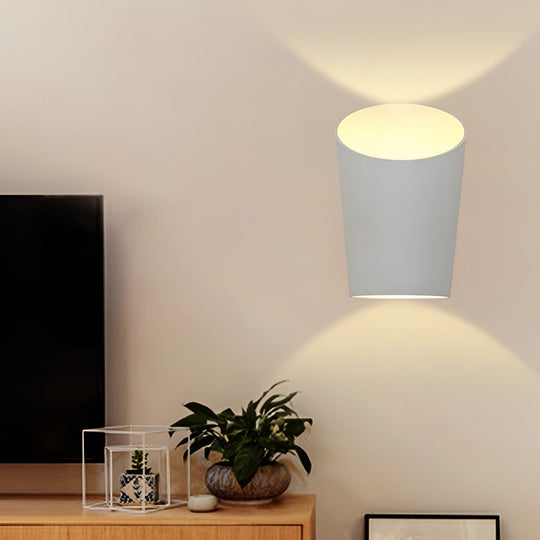 Cylindrical Waterproof 10W LED Up and Down Wall Lamp