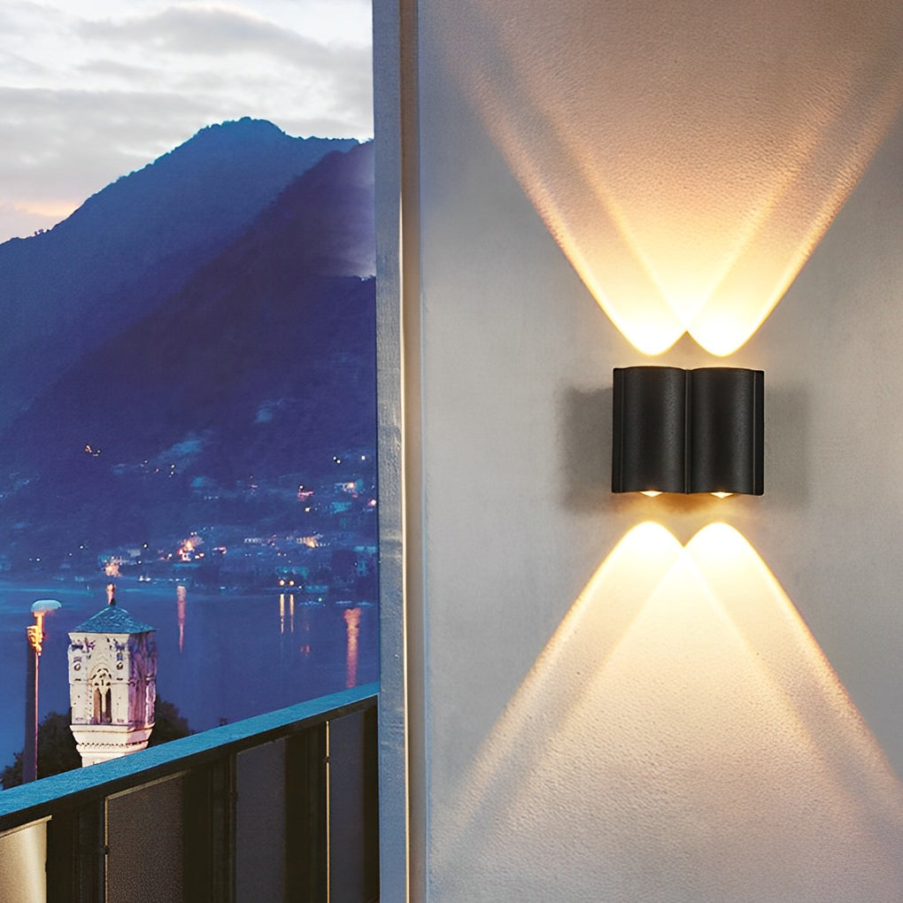 Creative Wave Up and Down LED Waterproof Modern Wall Washer Light